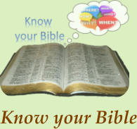 Know your Bible