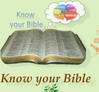 Know your Bible